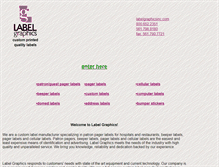 Tablet Screenshot of labelgraphicsinc.com